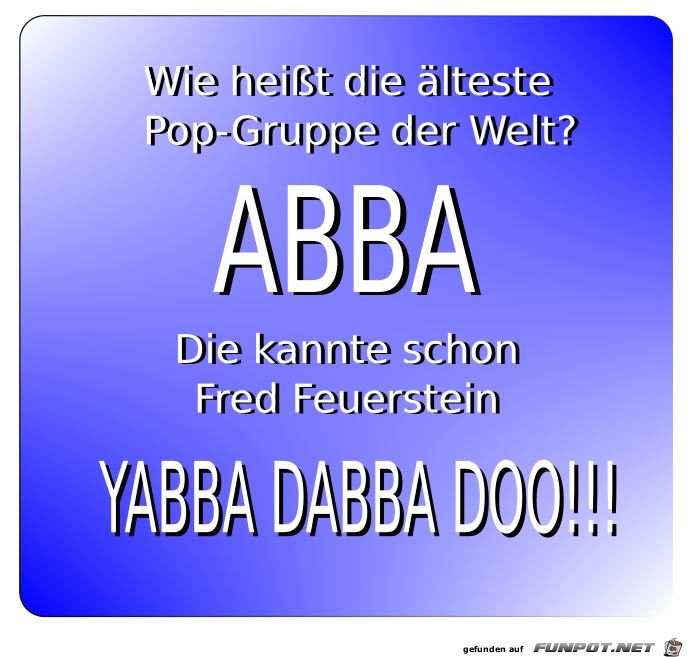 aelteste PopGruppe aelteste PopGruppe