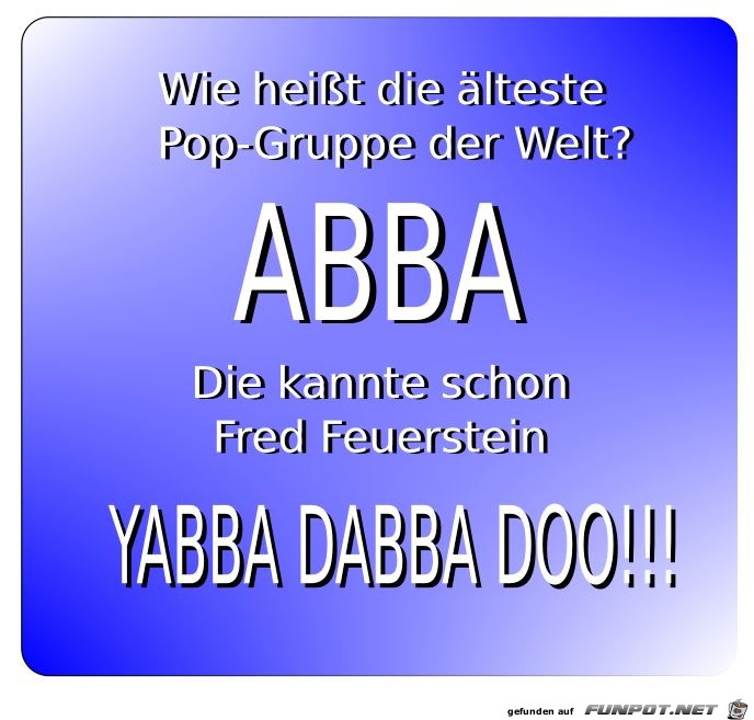 aelteste PopGruppe