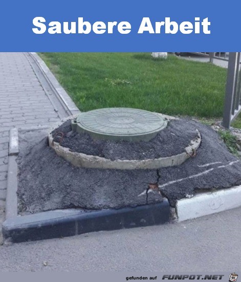 Saubere Arbeit