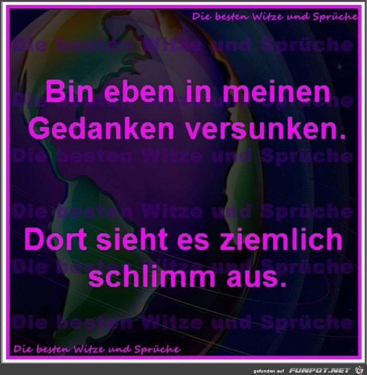 In Gedanken