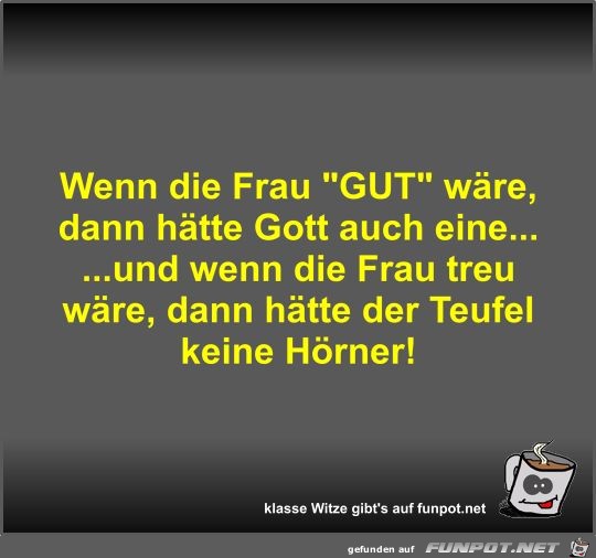 Wenn die Frau 