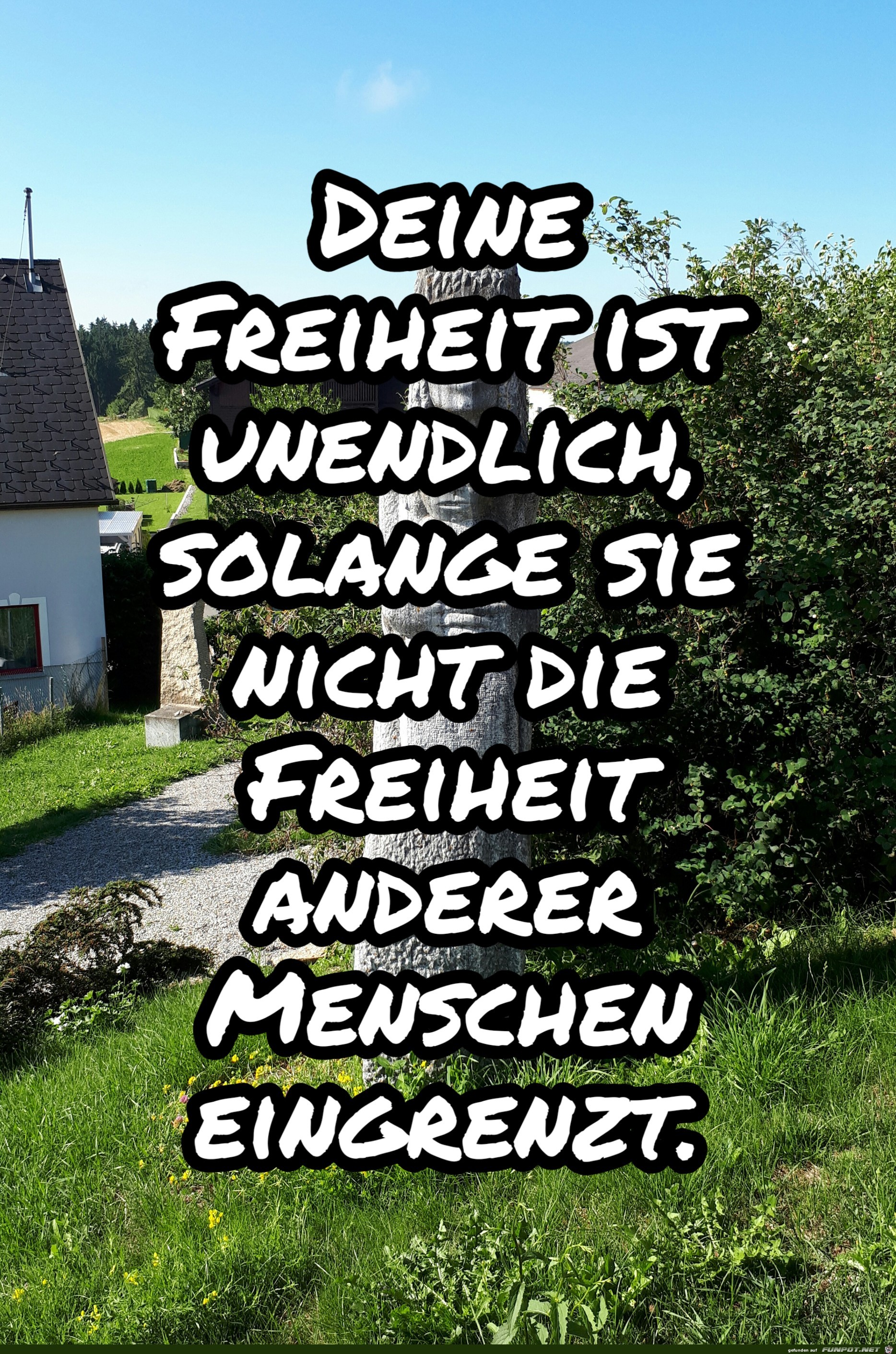 deine Freiheit ist