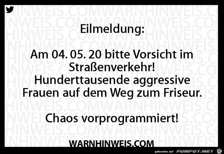 Aufpassen am 04.05.2020