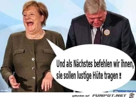 Lustige Hte wre wirklich die nchste Stufe