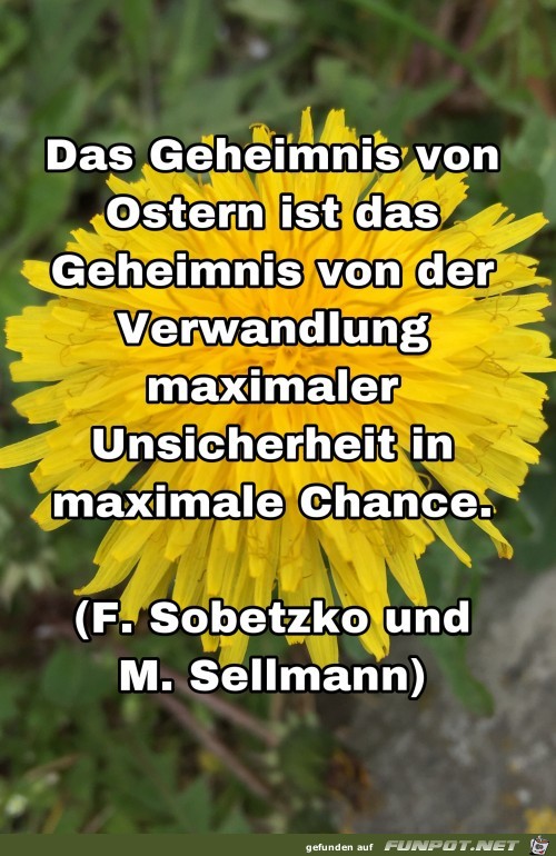 Das Geheimnis von ostern