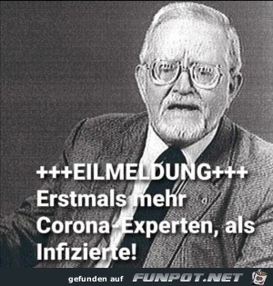 Eilmeldung zu Corona