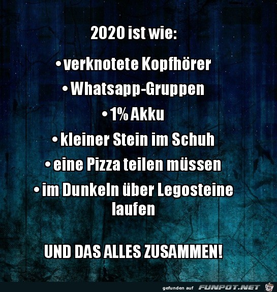 So ist 2020