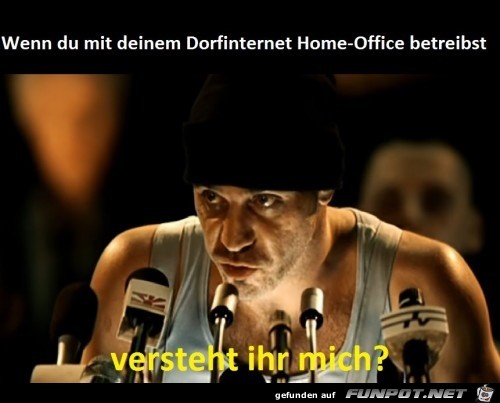 Dorfinternet im Home Office