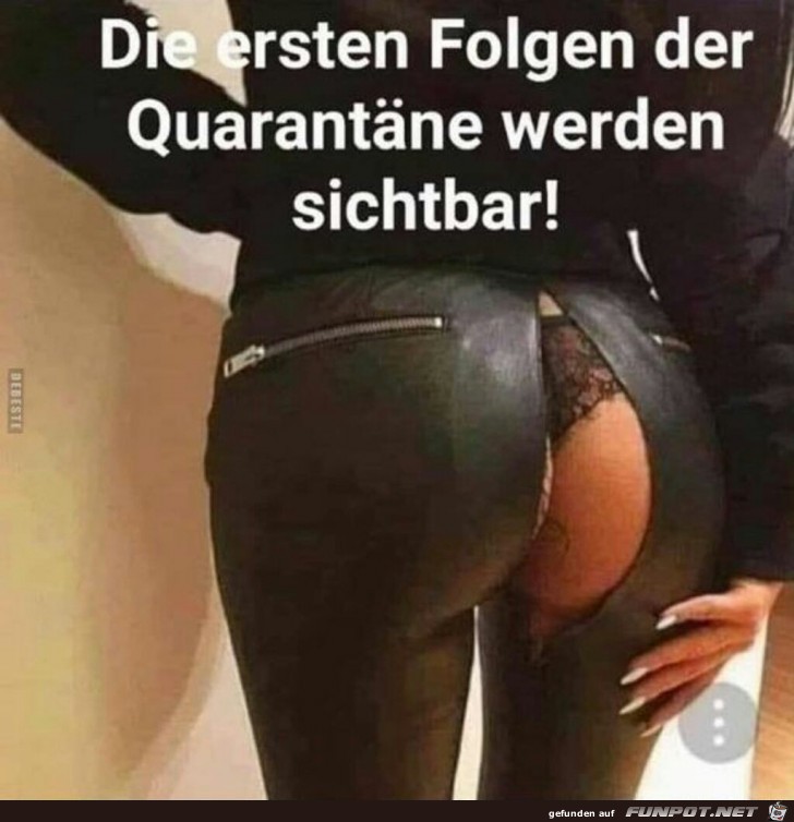 Die ersten Folgen der Quarantne werden sichtbar