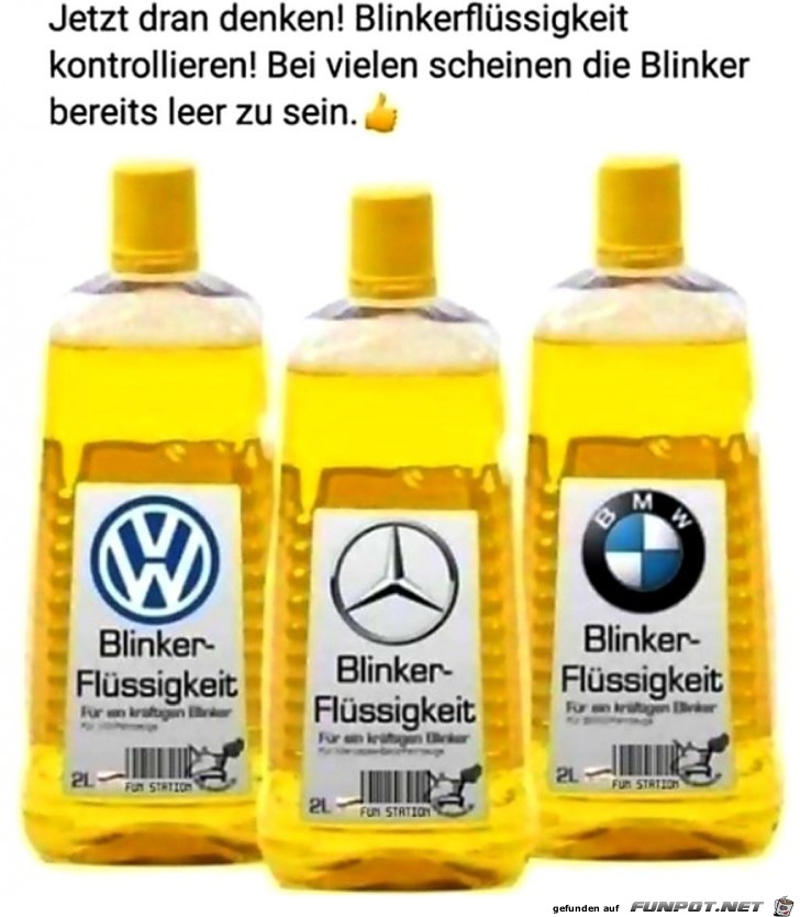 Jetzt dran denken ! Bremsflssigkeit kontrollieren !