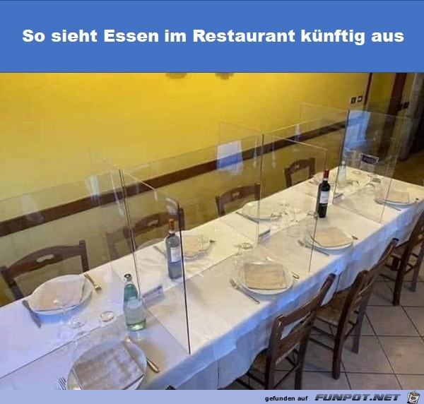 Knftige Restaurant-Besuche