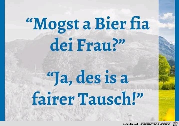 Tausche Frau