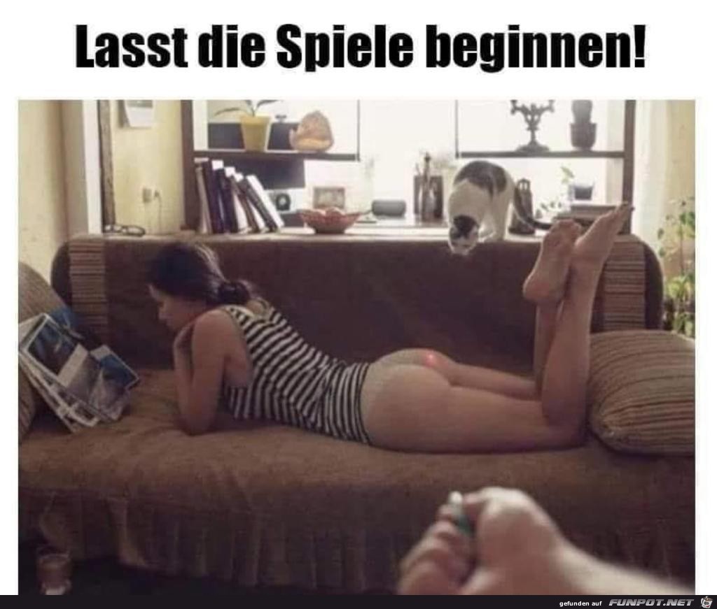 Lasst die Spiele beginnen!