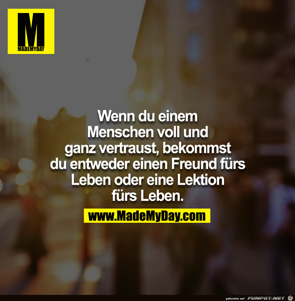 Vertrauen Vertrauen