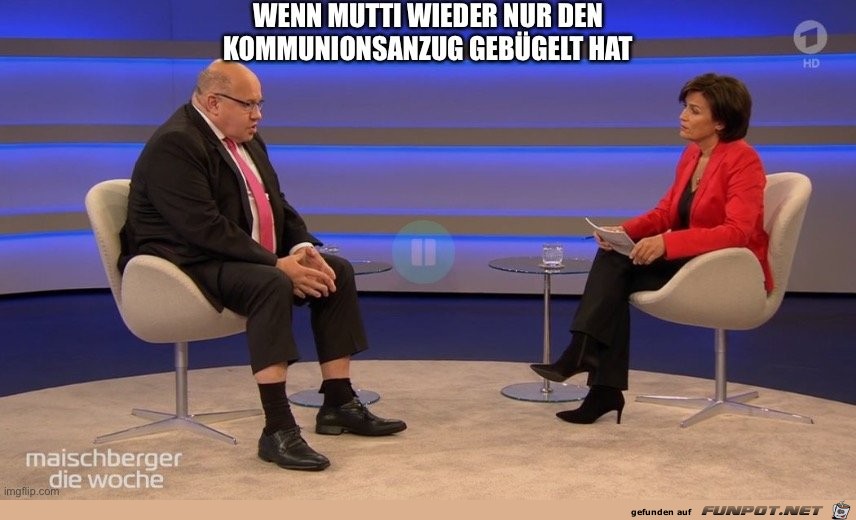 Bisschen kurz der Anzug Bisschen kurz der Anzug