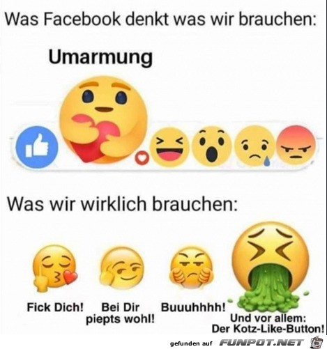 Was wir bei Facebook brauchen