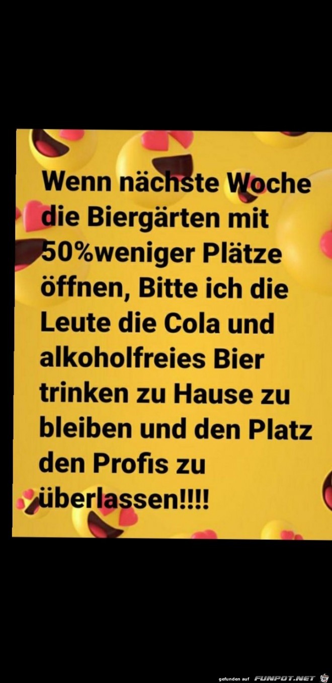 Plätze den Profis überlassen Plätze den Profis überlassen