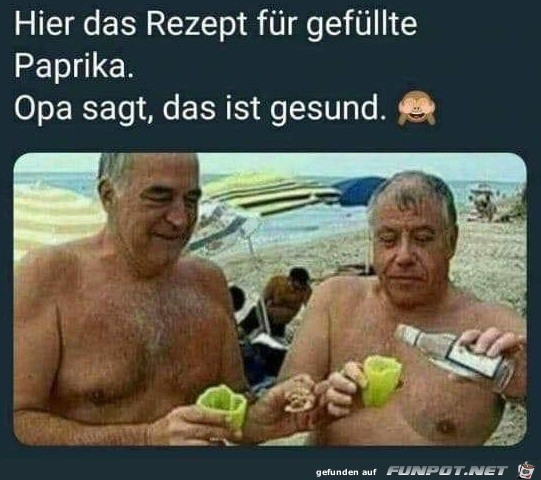 So gefllt mir gefllte Paprika