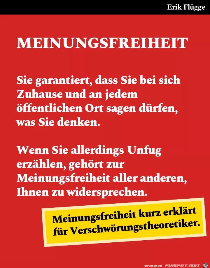 Meinungsfreiheit