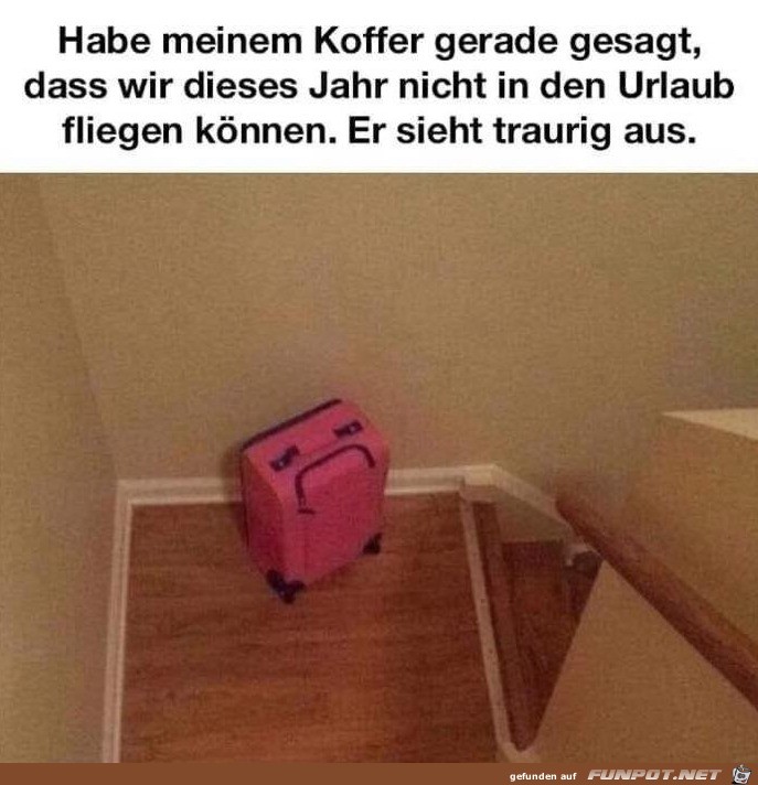 Dieses Jahr wird nicht in den Urlaub geflogen