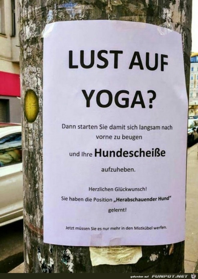 Lust auf Yoga?