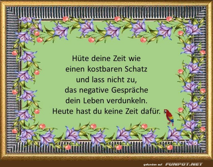 Huete deine Zeit