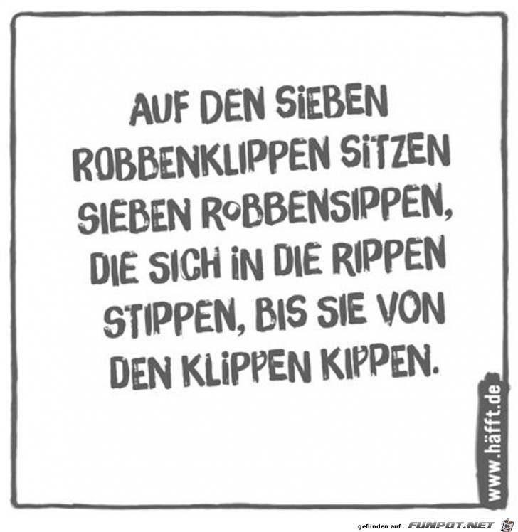 Zungenbrecher Zungenbrecher