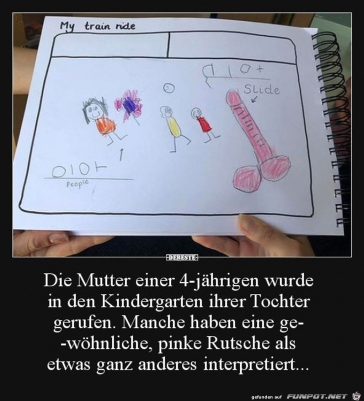 die Mutter einer 4jhrigen wurde in den Kindergarten gerufen