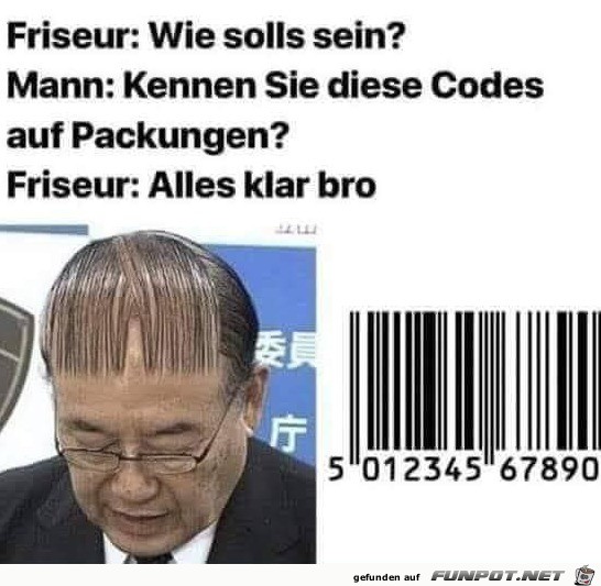 Schicke Frisur