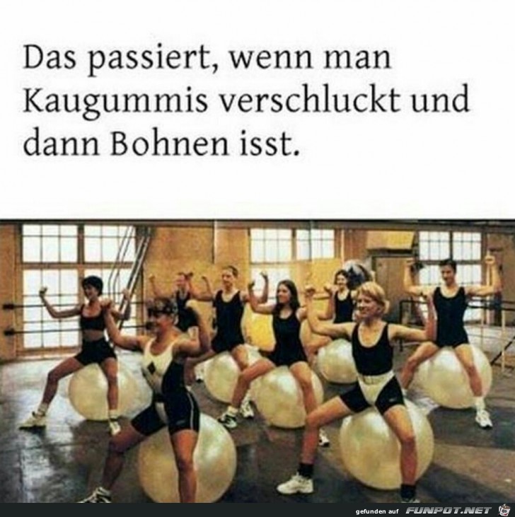 das passiert, wenn man Kaugummis verschluckt