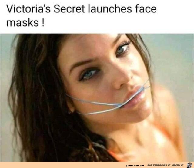 Gesichtsmaske von Victorias Secret