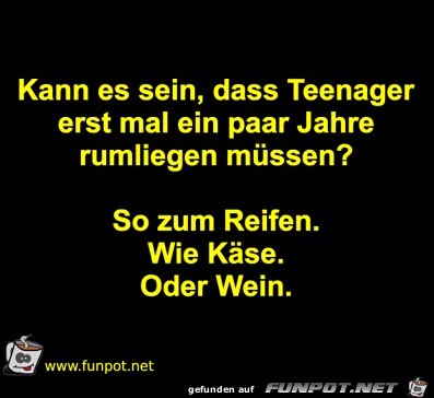 Teenager liegen rum