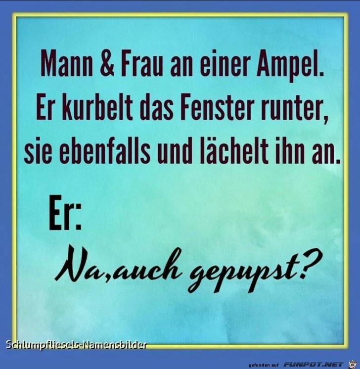 Mann & Frau an einer Ampel