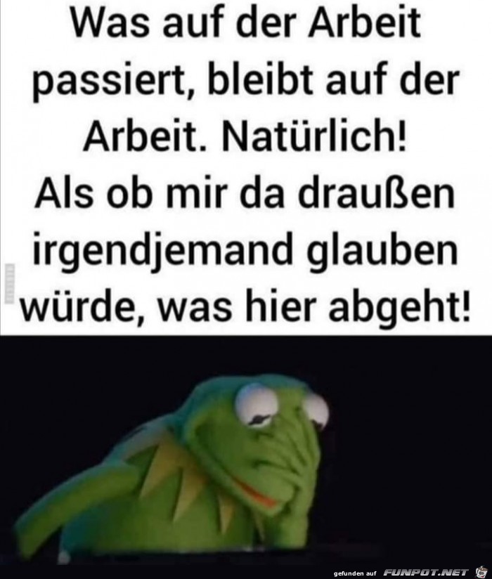 Als ob mir das einer glauben wrde...