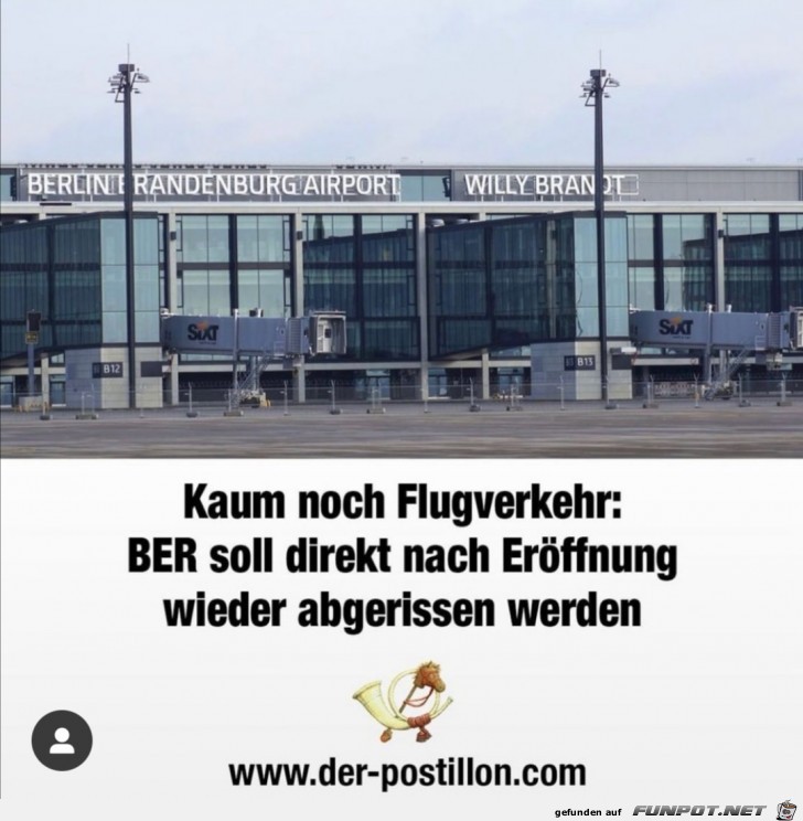 Kaum noch Flugverkehr