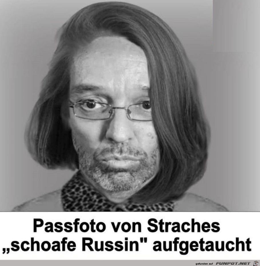 Straches schoafe Russin