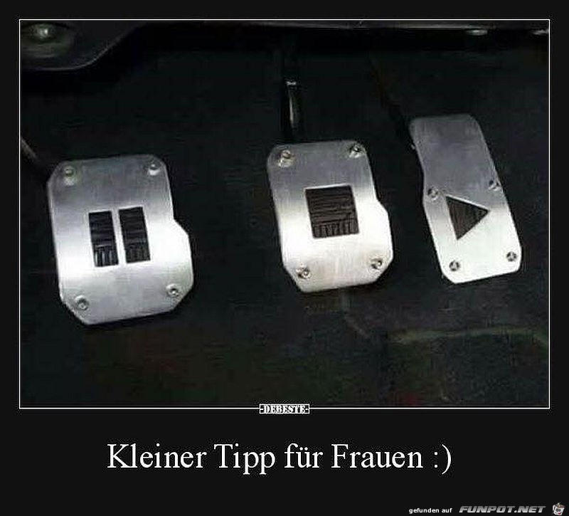 Kleiner Tipp fr Frauen