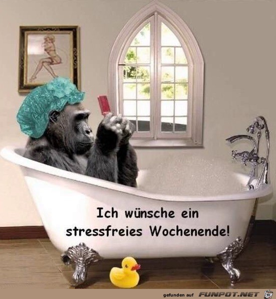 Ich wnsche ein stressfreies Wochenende