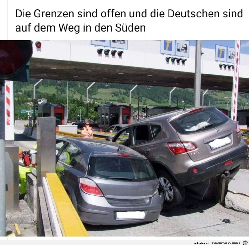 Grenzen sind offen