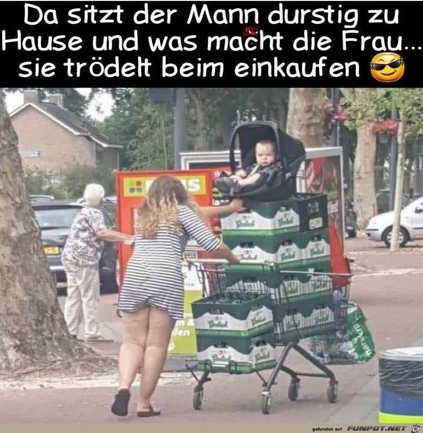 Bier war im Angebot