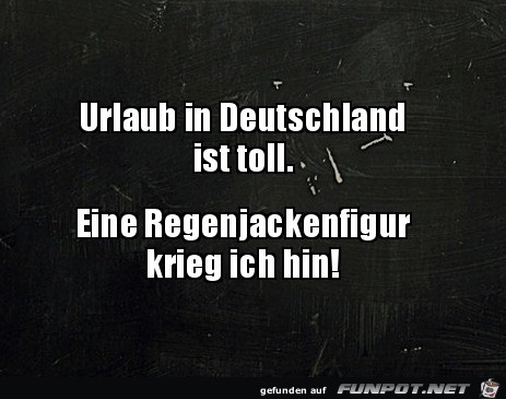 Urlaub in Deutschland