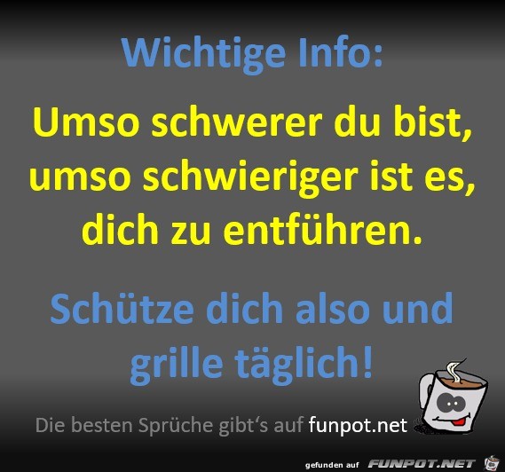 Wichtige Info