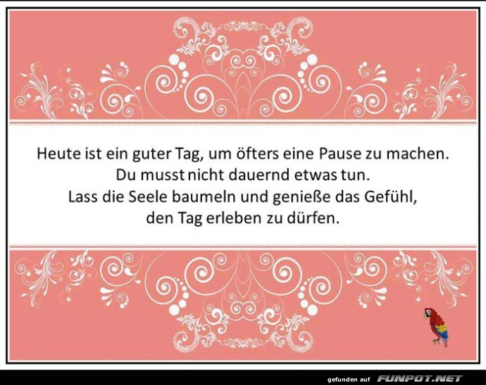 Heute ist ein guter Tag 2 Heute ist ein guter Tag 2