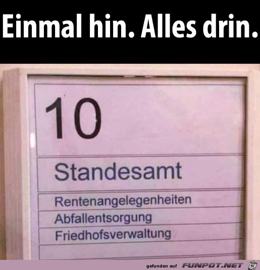 Einmal hin und alles ist dabei