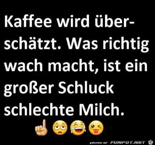 Kaffee wird berschtzt