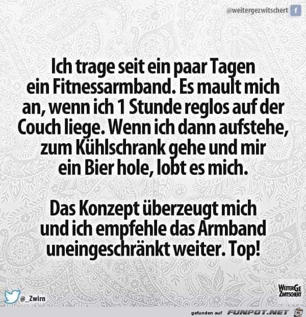 Ich trage seit ein paar Tagen... Ich trage seit ein paar Tagen...