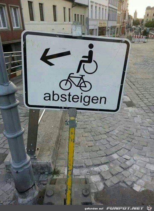 super Hinweisschild