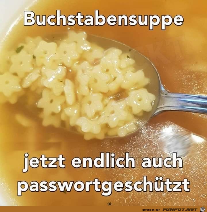 Buchstabebsuppe