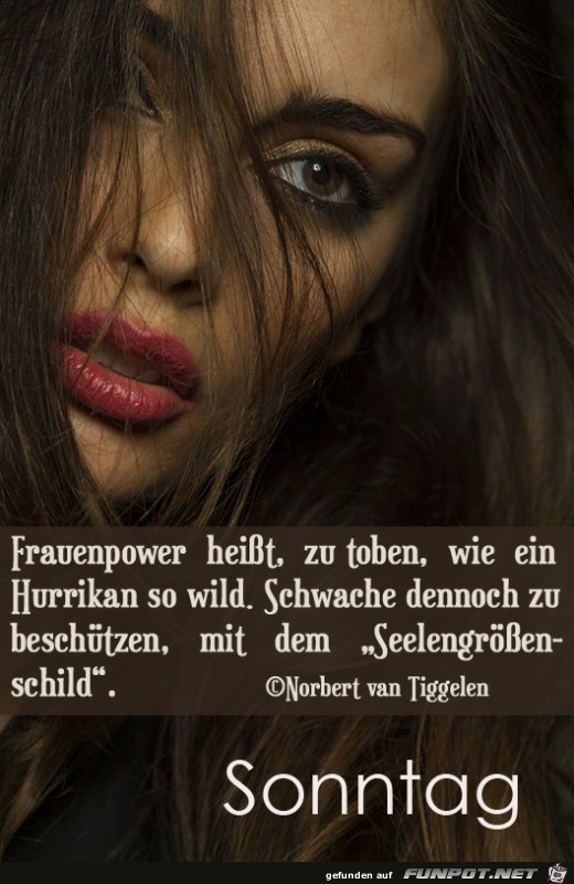 Sonntag frauenpower