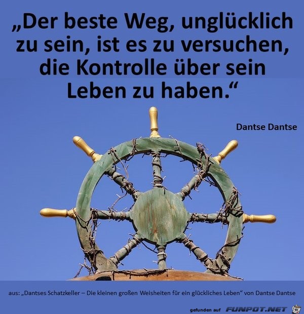 Kontrolle über sein Leben Kontrolle über sein Leben